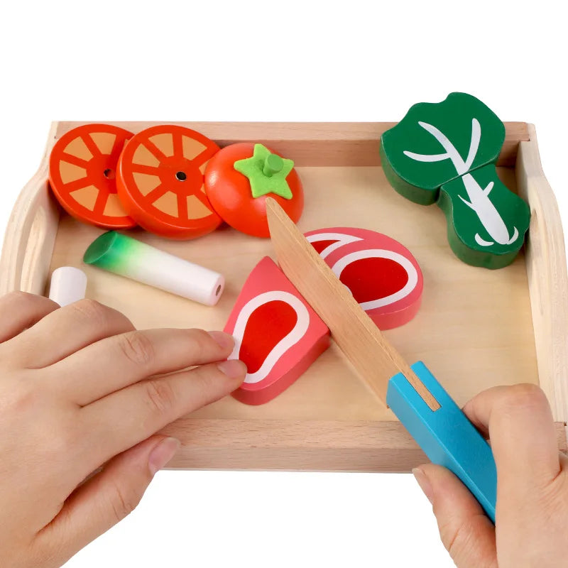 Brinquedo Sensorial - Kit Cestinha Mini Cozinheiro