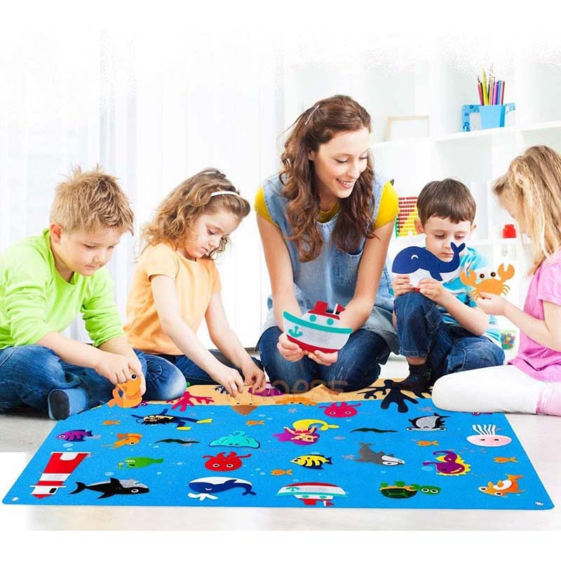Quadro Interativo Montessori Lesson Fábrica Baby
