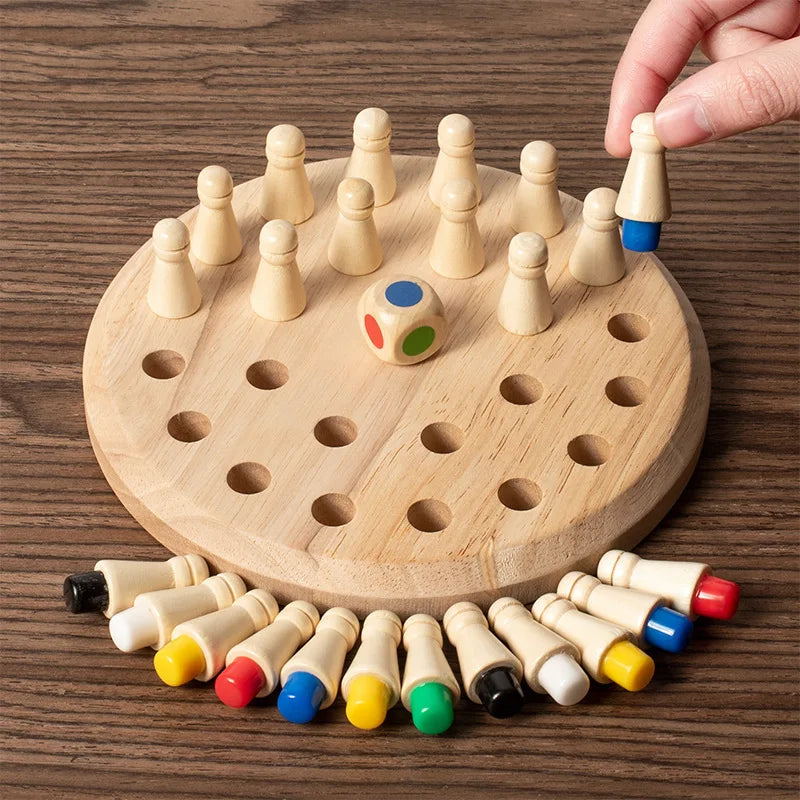 Jogo da Memória Xadrez Montessori
