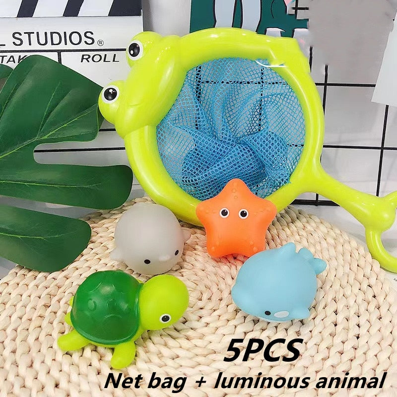 Brinquedo de Banho Sensorial Amiguinhos do Mar