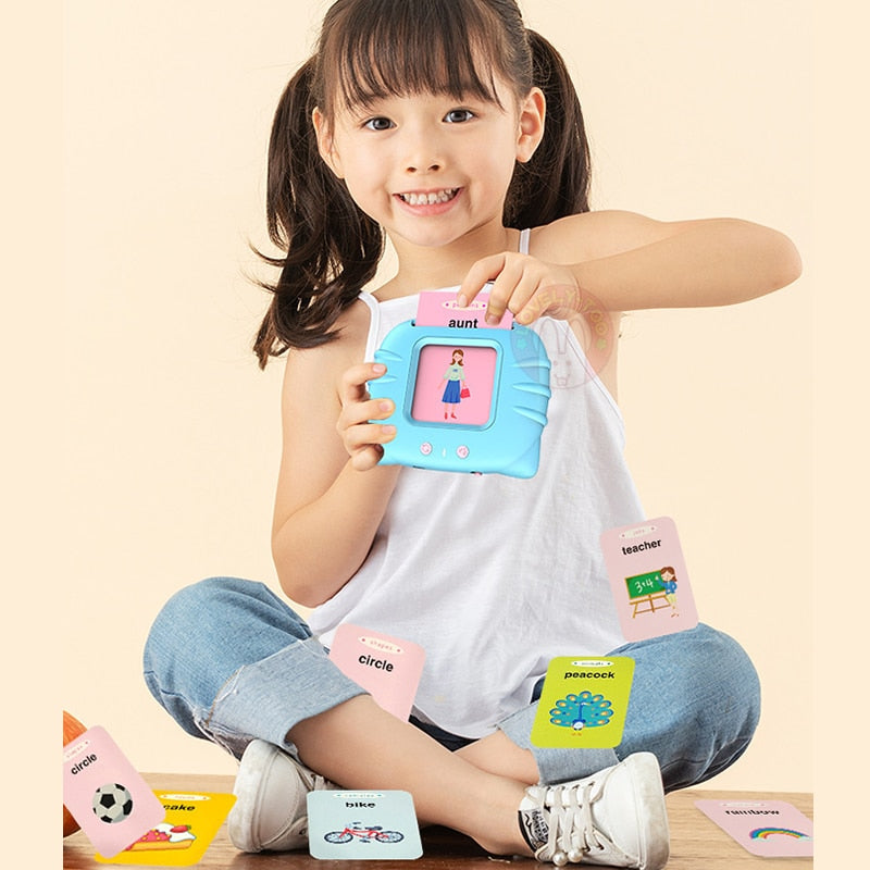 Flash CardKids - Brinquedo Educacional Interativo Para Aprendizado de Inglês