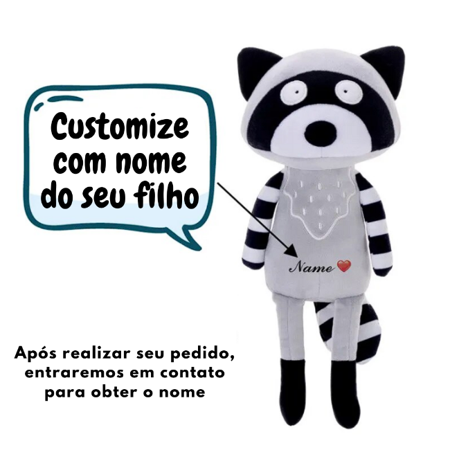 Bichinos de Pelúcia Customizados com Nome