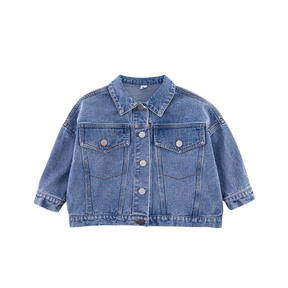 Jaqueta Jeans Infantil Old School