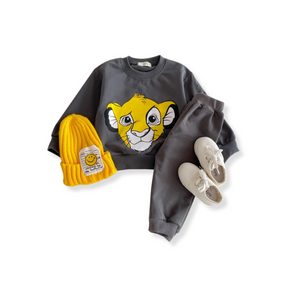 Conjunto de Moletom Simba 2 Peças