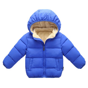 Jaqueta Puffer Infantil Forrada de Lã