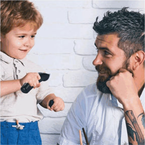 Mini Barbearia Montessori 10 Peças