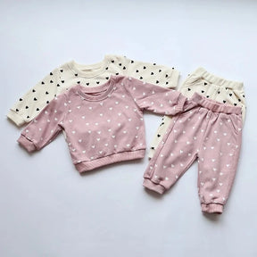 Conjunto Moletom Infantil Mini Heart