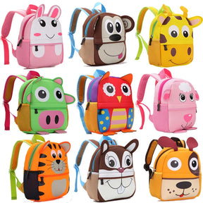 Mochila Infantil Unissex Bichinos Fábrica Baby