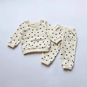 Conjunto Moletom Infantil Mini Heart