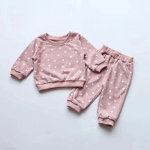 Conjunto Moletom Infantil Mini Heart