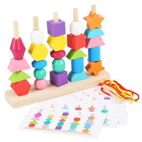 Brinquedo em Madeira Forminhas Montessori