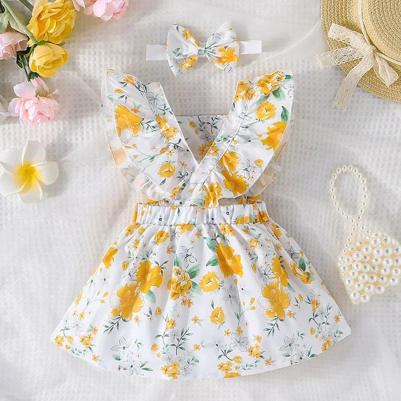 Vestido Infantil Camomila