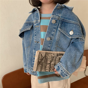 Jaqueta Jeans Infantil Old School