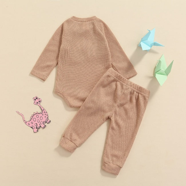 Conjunto infantil Rainbow Kids de lã para inverno