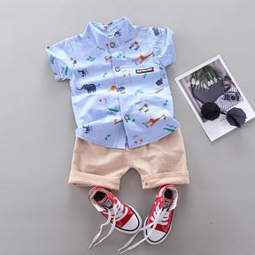 Conjunto Camiseta e Shorts Baby Summer Coleção de Verão