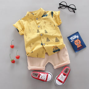 Conjunto Camiseta e Shorts Baby Summer Coleção de Verão