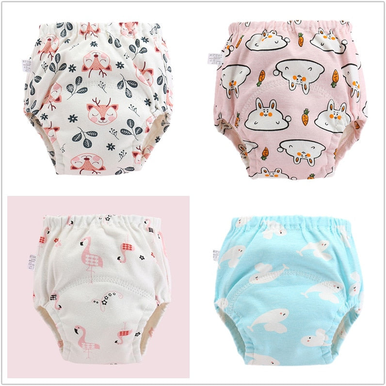 Fraldas Reutilizáveis Baby Comfort Kit com 4