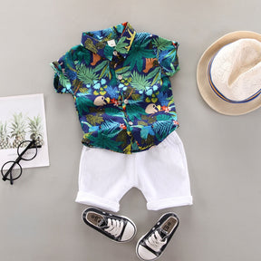 Conjunto Camiseta e Shorts Baby Summer Coleção de Verão